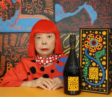 Veuve Clicquot Taps Yayoi Kusama To Dress Its New Vintage Champagne, La Grande Dame 2012