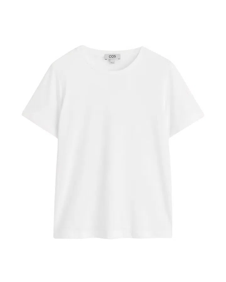 best white t-shirts, cos white t-shirt
