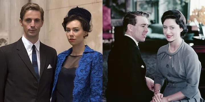 The casting choice is genius — they look so alike. Expect The Crown's upcoming season to dive into their relationship after the fallout from her break-up with Peter Townsend.