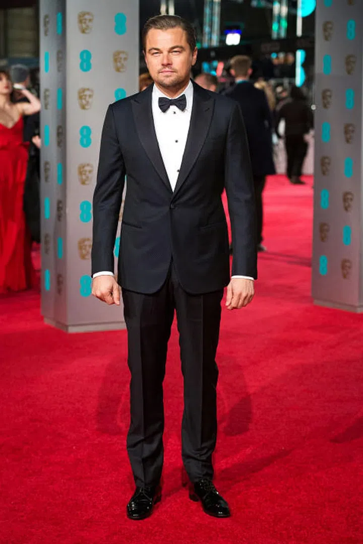 At the BAFTAs. Photo: Getty
