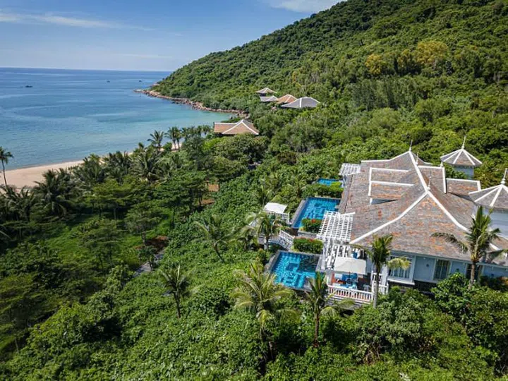 Nestled in the heart of  Son Tra Nature Reserve with an expansive view and land