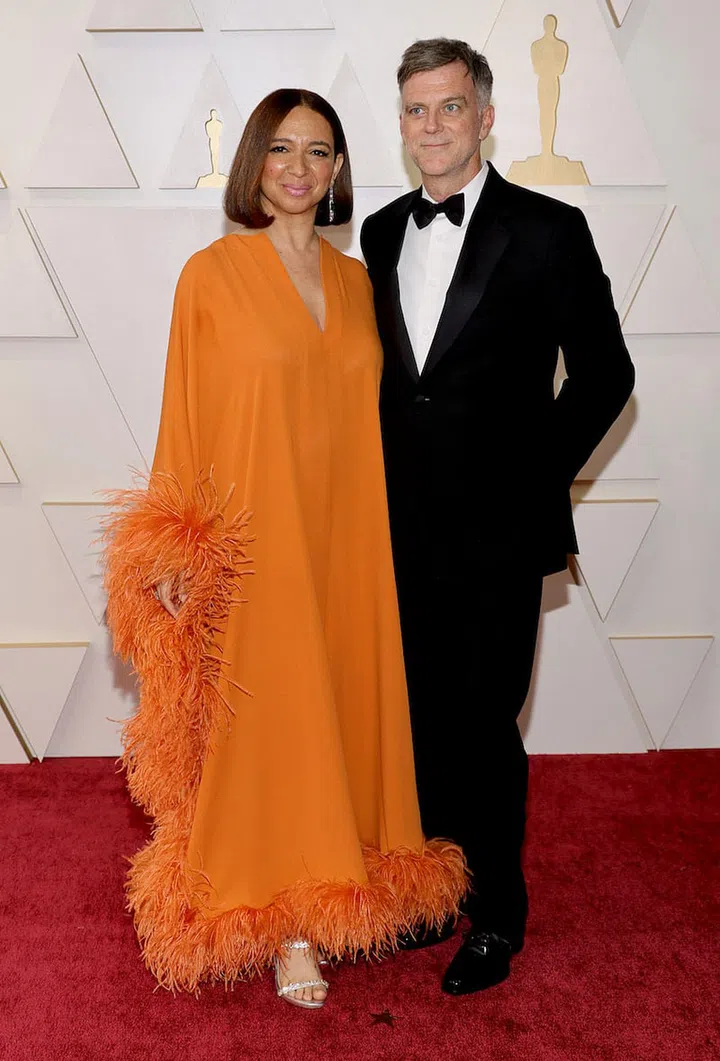 Maya Rudolph and Paul Thomas Anderson (Photo: Valentino/Getty Images)
