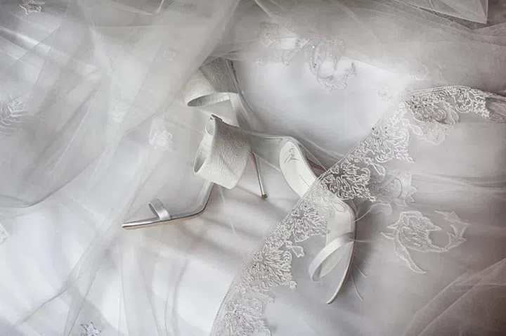 And The Bride Wore... Custom Cavalli Couture