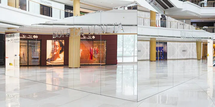 Bottega Veneta debuts its latest pop-up concept, The Invisible Store, in Shanghai