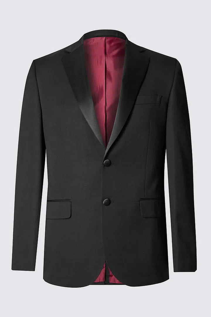 Regular Fit Single Breasted 2 Button Jacket, $199.90