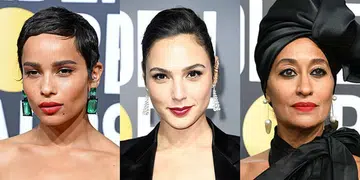 golden globes 2018 beauty looks