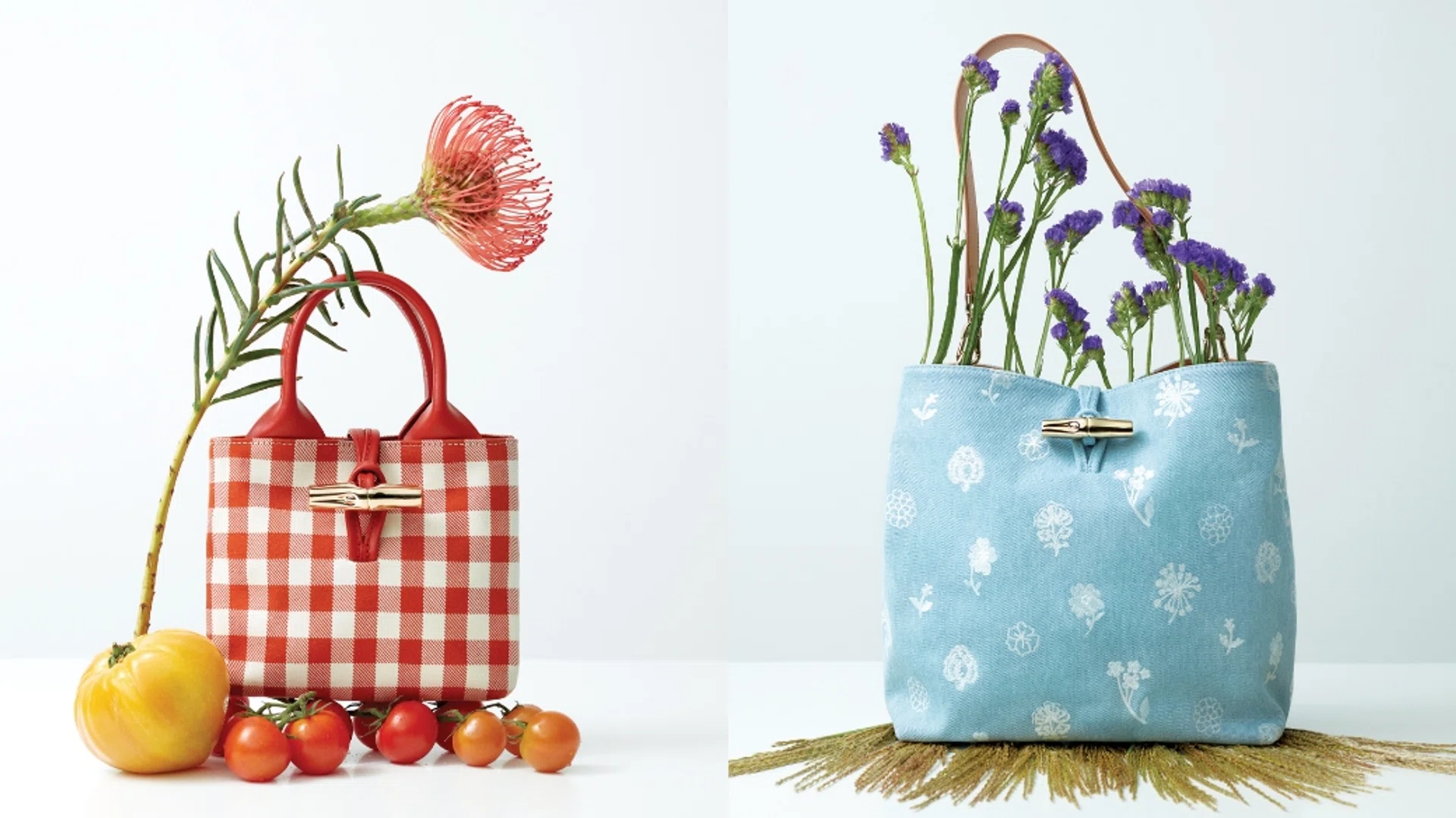 Longchamp's New Le Roseau Bags Are Inspired By Nature And The