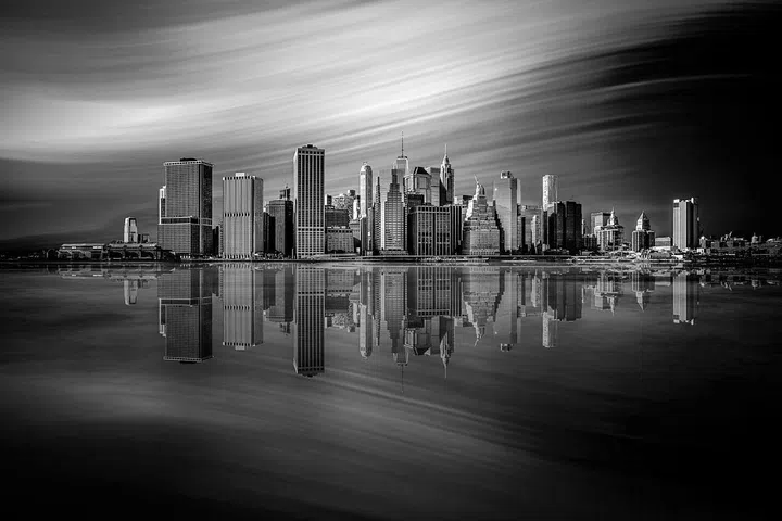 "This shot, a view of Manhattan, was taken from Brooklyn, dock 3 of Columbia Street. 182 seconds of exposure on a late September afternoon 2015, during my honeymoon. That afternoon was pretty windy and the clouds were formed exactly as I hoped. When taking pictures with a long exposure, the sky always has its surprises." —Giuseppe Antonio Valletta