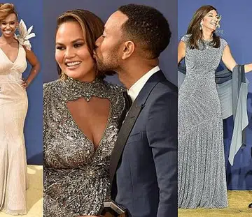 NBC's 70th Annual Primetime Emmy Awards Celebrities Cute Couples netflix stranger things jessica biel justin timberlake proposal heidi klum ricky martin millie bobby brown john legend chrissy teigen