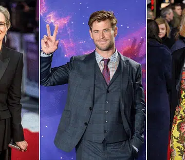 Meryl Streep, Chris Hemsworth and Cate Blanchett