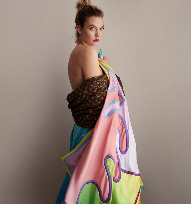 Silk, wool and cashmere Wave Blanket. Photo: Courtesy