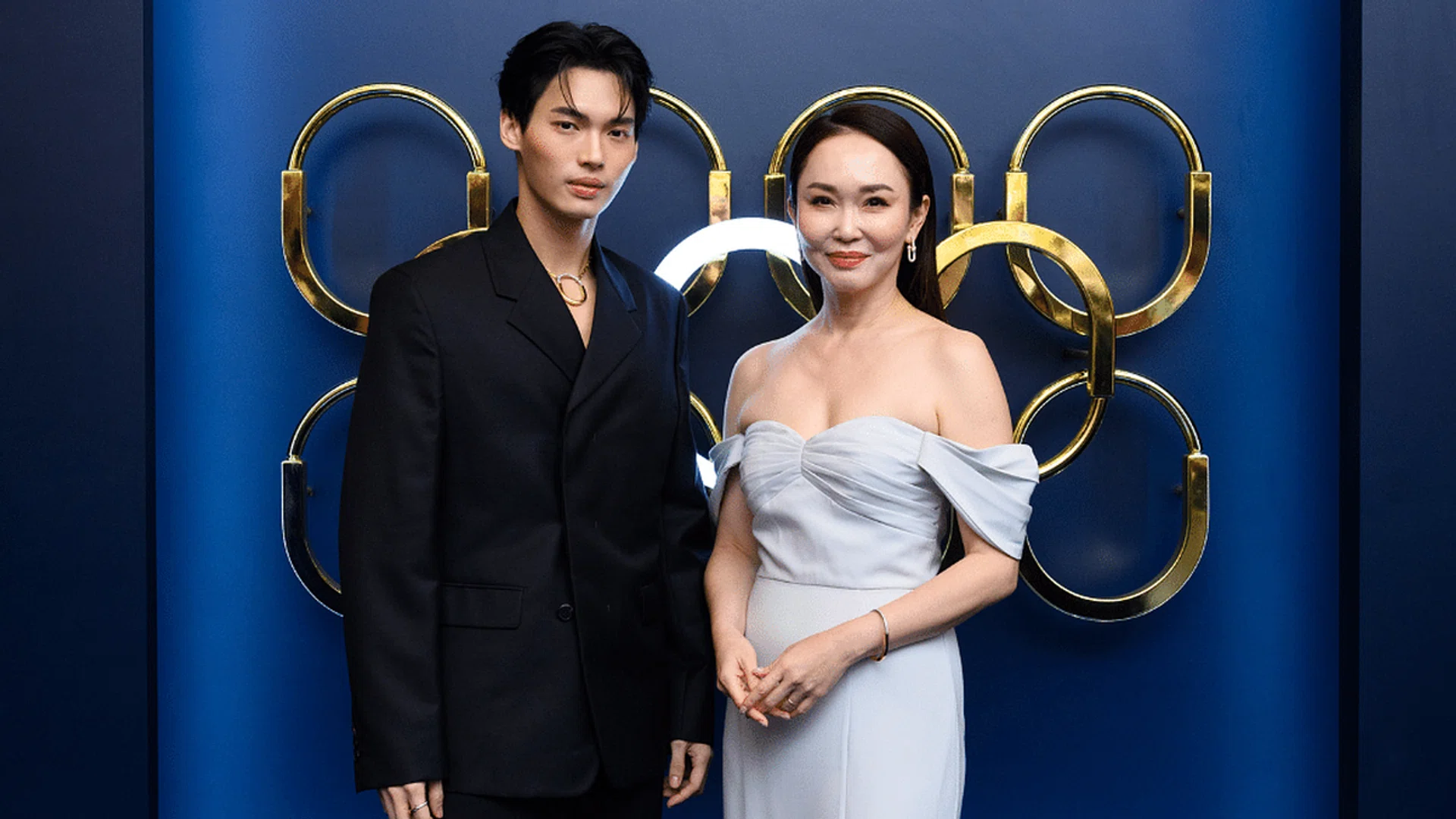 Metawin Opas-iamkajorn, Fann Wong And More At The Tiffany Lock Pop-Up