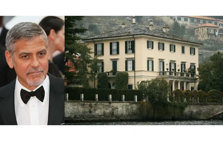 Villa Oleandra, situated on Lake Como's south-western shores, in Laglio, Italy, is the renowned vacation spot of George Clooney and his wife Amal. The estate, which overlooks the beautiful Lake Como, is said to be the inspiration of "Ocean's 12." Clooney originally paid $10 million for the property, but it was rumored that he once tried selling the property for ten times what he paid for it, at a whopping $100 million. Photo: Getty.