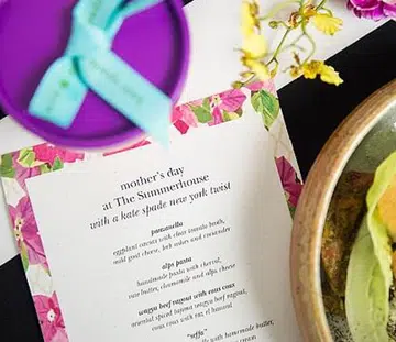 mother's day restaurants brunch eat kate spade new york singapore