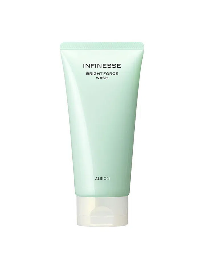 Albion's whitening range has been revamped and reformulated for added efficacy against dullness and discolouration. The Bright Force Wash has enzymes to eat away dead skin cells to reveal a clearer, less congested complexion with every wash. 