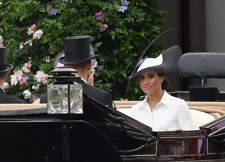 Harper's Bazaar unpacked and dissected this conspiracy theory—and the Twitter firestorm that accompanied it. (One Twitter user wrote: "Sophia the robot got herself a wig and has infiltrated the royal family.") In truth, the "Meghan and Harry" in the video were actually two audience members wearing masks of the royal couple in an effort to promote Madame Tussauds' new Live Figures exhibit. Photo: Getty