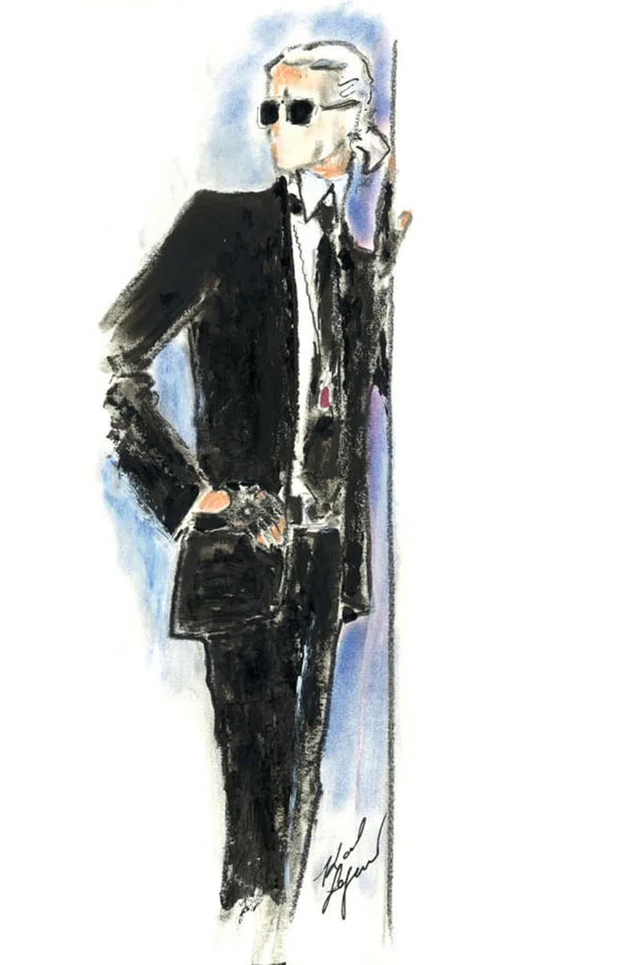 Karl Lagerfeld Lauches The Chicest Coloured Pencils You'll Ever Use