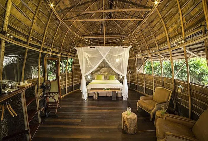Each offers an experience tailored to its location in the park, whether that’s wading across the savanna, tracking elephants, or setting out on foot through the dense forest to spend quality time with the gorillas (you might get within 20 feet of one). For those who have already done the standard African safari, consider this the next level—a firsthand look at the last jungle of Tarzan. Plus, more income from tourism means less exploitation of the rainforest. Your presence is saving the planet.