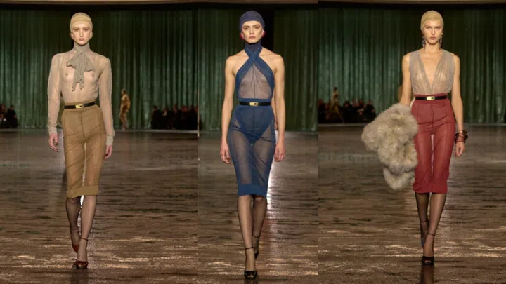Saint Laurent fall/winter 2024 Paris Fashion Week