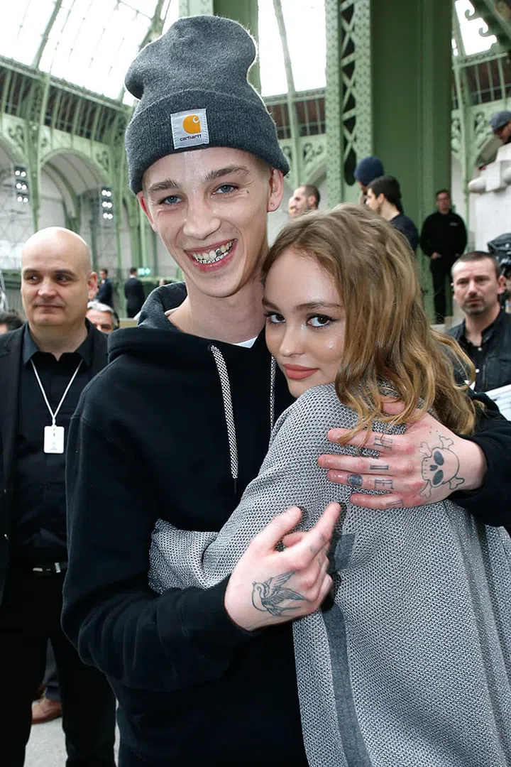 Timothée Chalmet and Lily Rose Depp