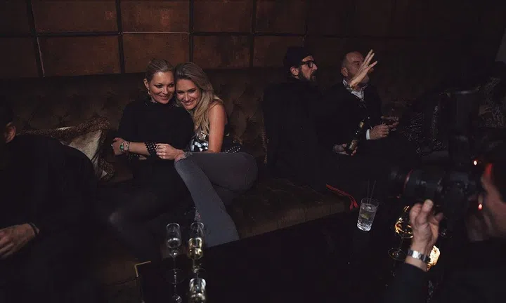 Kate Moss and Nikkie Plessen
