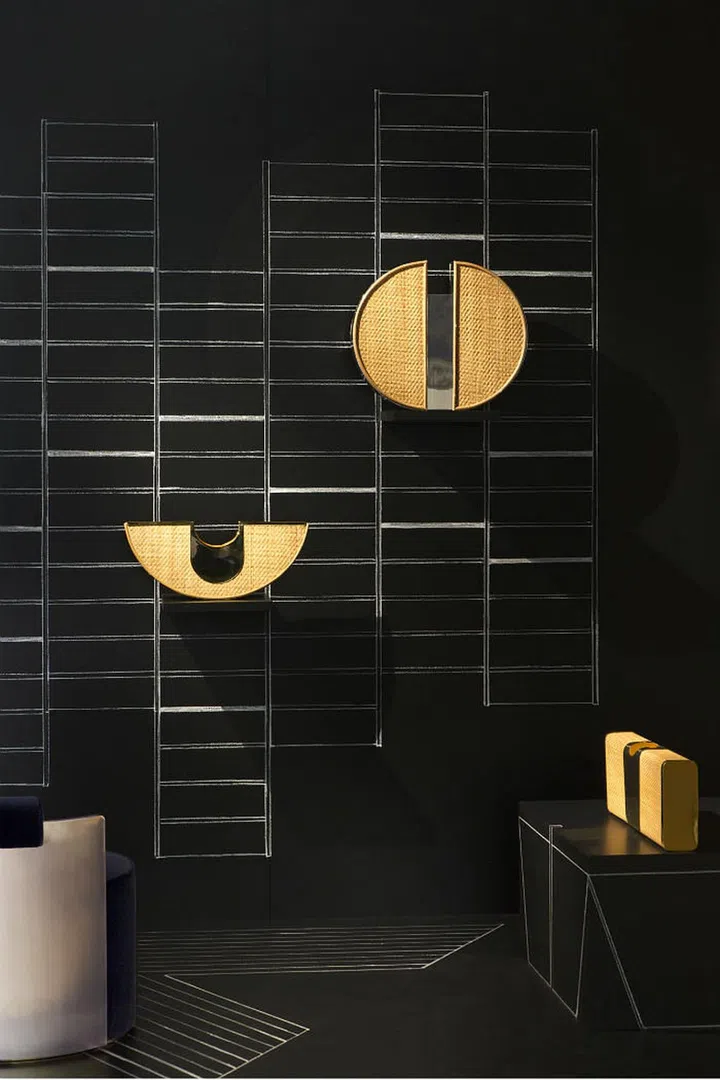 The French luxury house tapped Milan-based Dimore Studio to create an exclusive 14-piece collection showcasing mixed metals (gold, silver and bronze) juxtaposed with plexiglass and natural woven rattan, a nod to Dior's iconic Cannage motif. 

These standout weaved vases from the 'Basket' series are a great addition to any feature wall or space.
