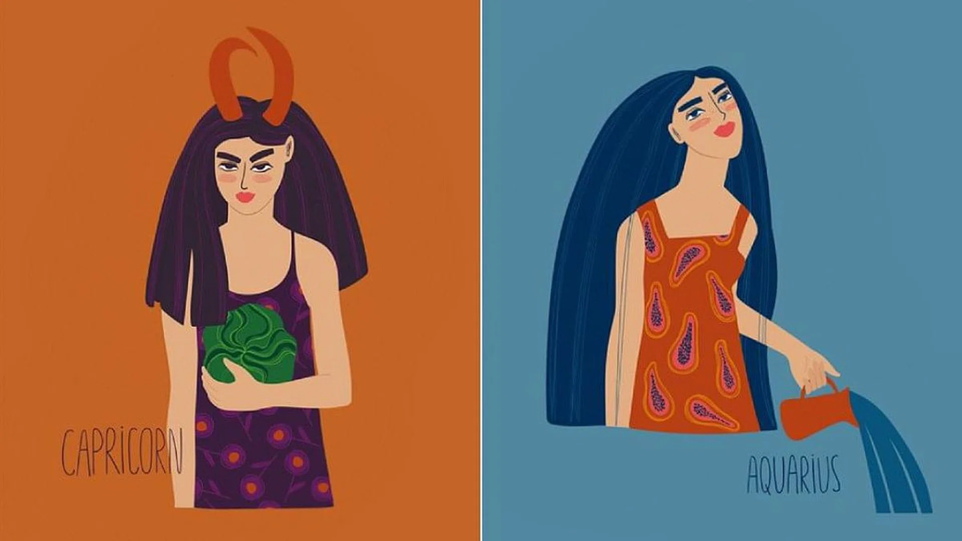 Capricorn & Aquarius