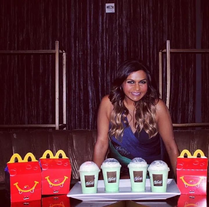 This was a goodie bag? Life is unfair. But also, is it March yet? I could really go for a shamrock shake...
Photo: Instagram