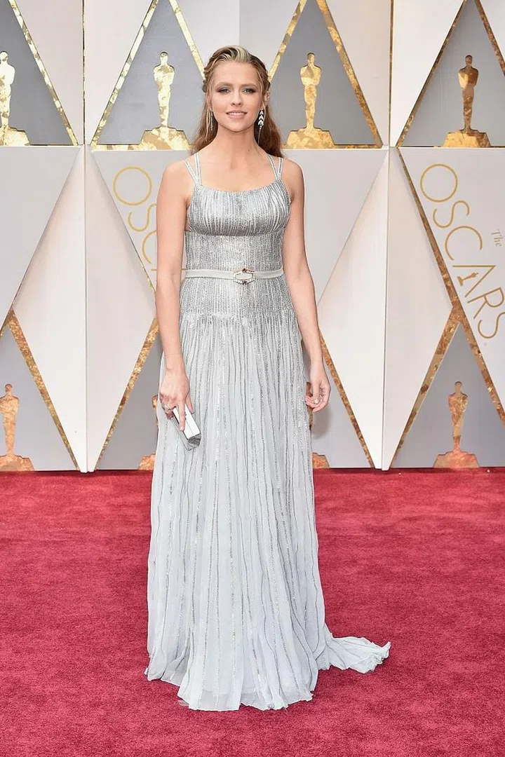 in Prada and Neil Lane Diamonds. Photo: Getty