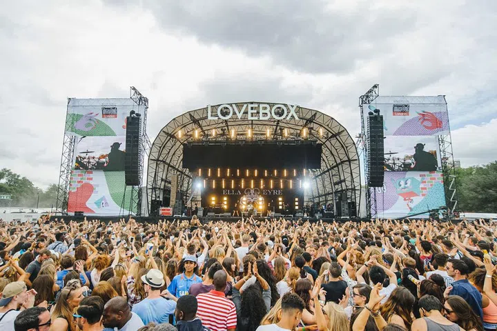 WHEN: July 15-16, 2016
WHERE: London, UK
WHY: Calling all party people—grab your neon gear and flashy festival extras because Lovebox is the good-time soirée your former sorority girl self will appreciate. If the live music and DJ sets don't satisfy your thirst for a rocking good time, perhaps the performance art or the roller disco will do the trick. If not, there's always the afterparties. (Of course.)
WHO'S PLAYING: Major Lazer, MØ, LCD Soundsystem, Miike Snow, Diplo, and more. 
For additional information and tickets visit loveboxfestival.com.
Photo: Getty
