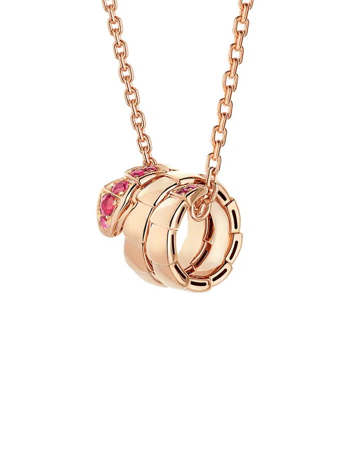 bvlgari ruby serpenti earrings