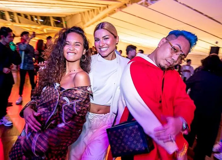 Iman Fandi, Tabitha Nauser and Mean Jumato
