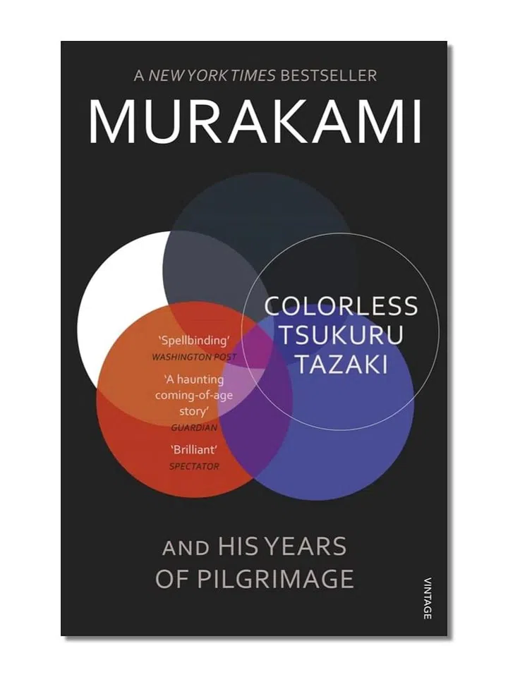Colorless Tsukuru Tazaki and His Years of Pilgrimage, $21, Books Actually