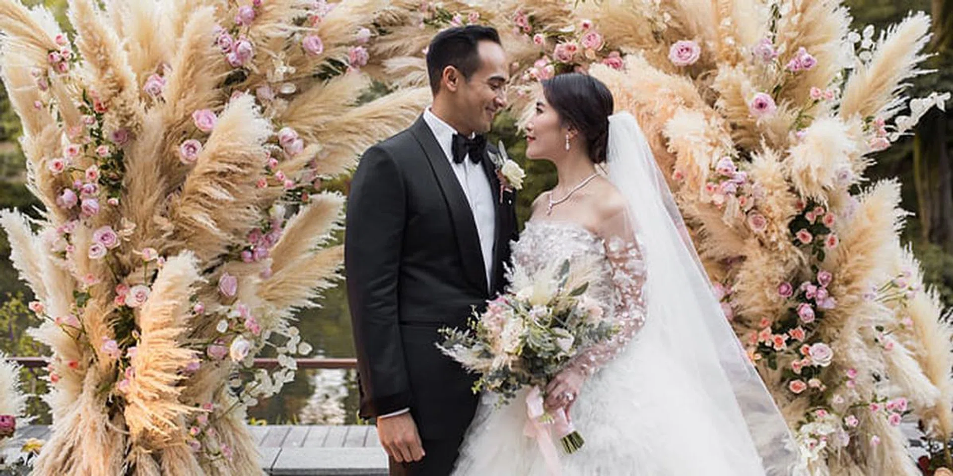 Chryseis Tan Wedding