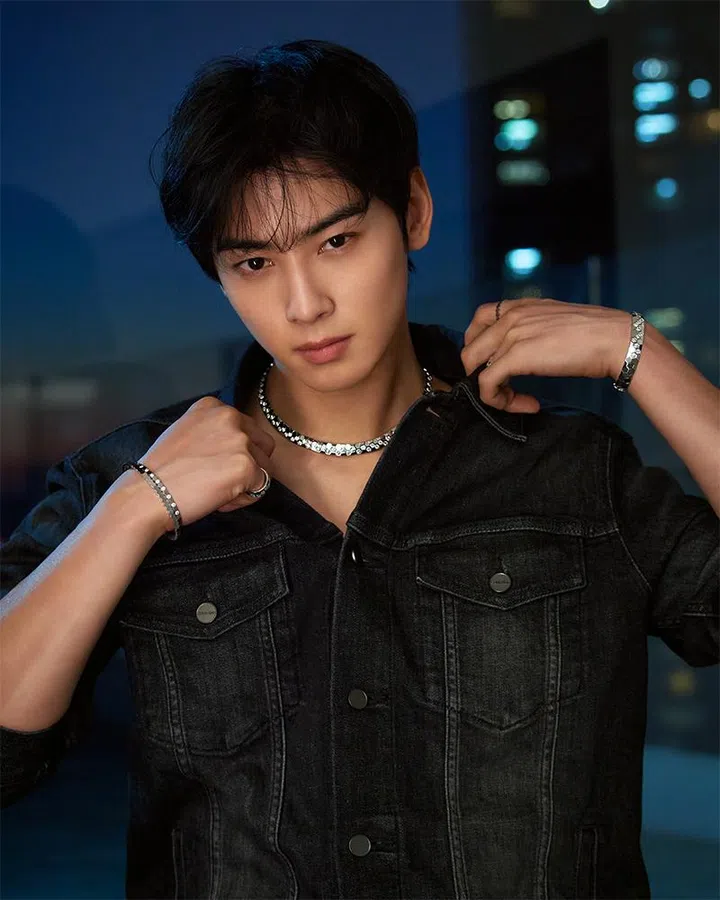 celebrity campaigns | cha eun woo chaumet valentines day