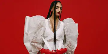 Indira Scott in Givenchy Haute Couture