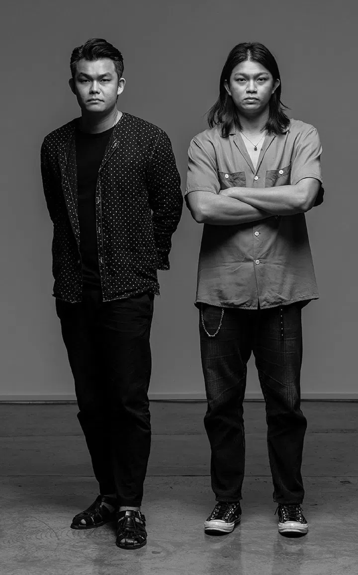 (Left to right) Keng How and Kage Chong. Photo: Courtesy
