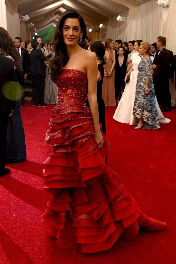 Clooney at the 2015 Met Gala. Photo: Getty