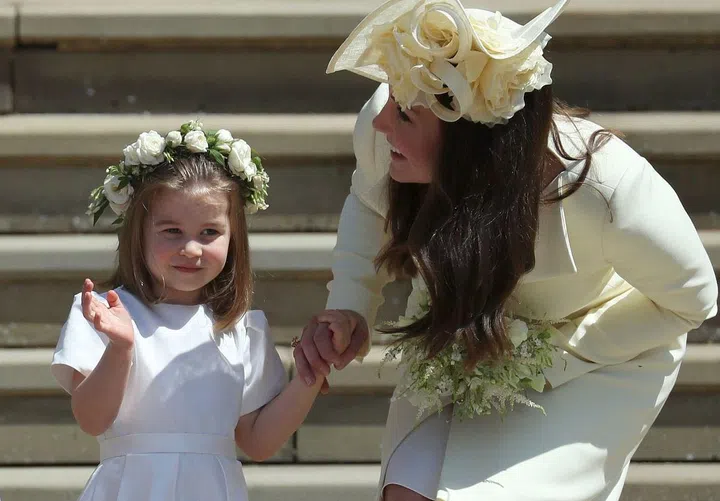 Princess Charlotte and Kate Middleton