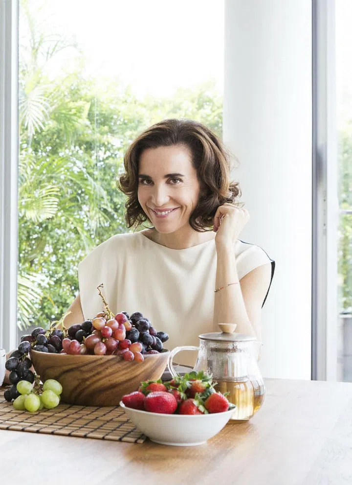 Mathilde Thomas looking positively radiant. Photo: Getty