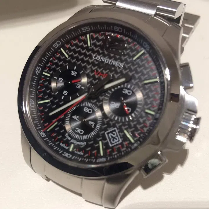 The brand's talking point of the year is the Conquest V.H.P quartz that boasts a remarkable precision of just ±5s per year 