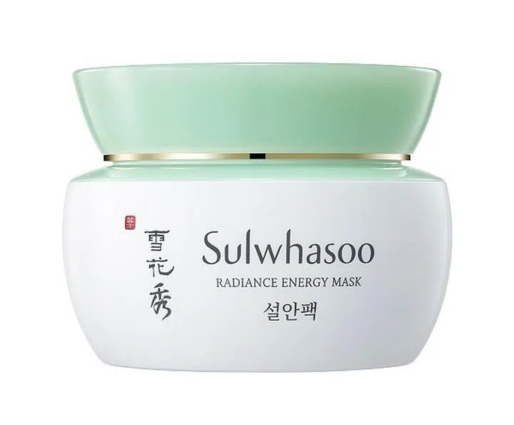 For a deeply invigorating treat, apply Sulwhasoo’s Radiance Energy Mask liberally before bed: Its special blend of replenishing Korean herbs restores skin barrier function.