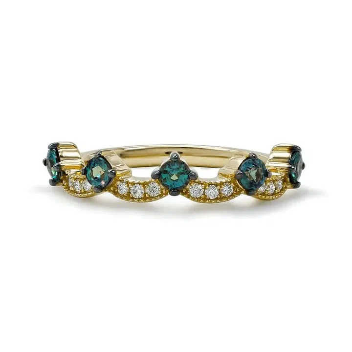 Tiara Alexandrite Ring, USD$2,875 (S$3950.16), Mark Henry
