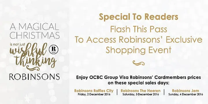 robinsons xmas 2016