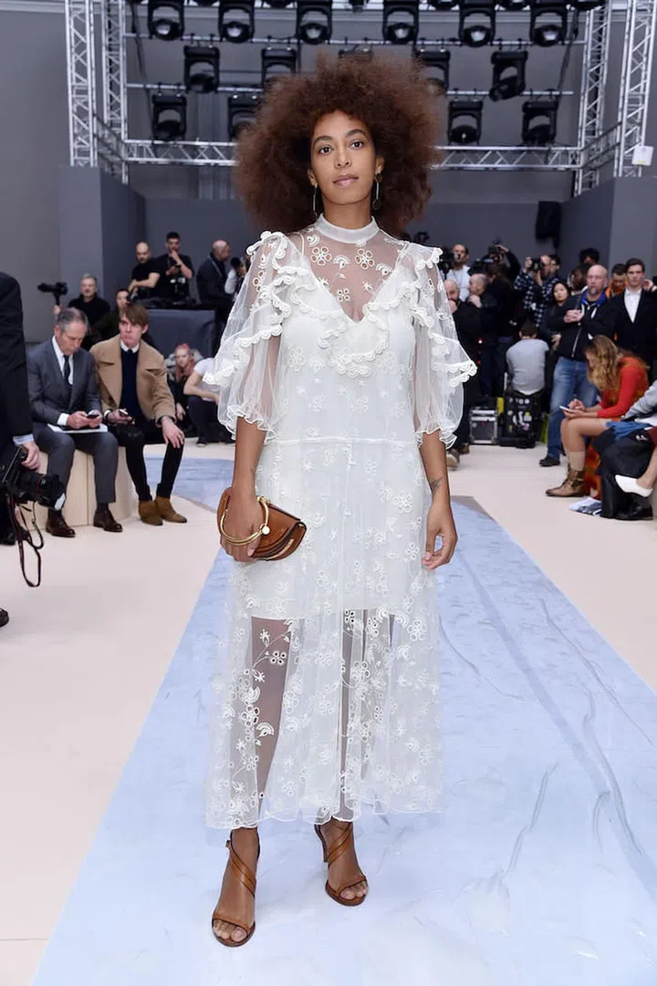 Solange in Chloe. Photo: Getty