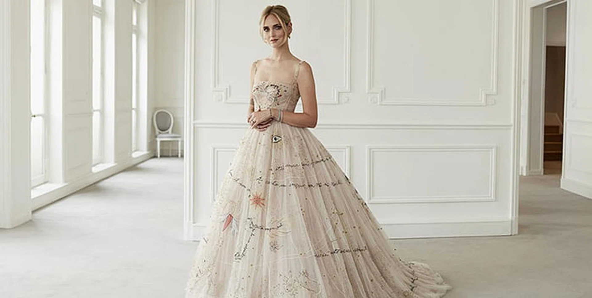 chiara ferragni wedding dress
