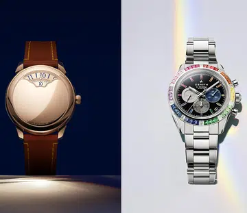 louis vuitton tambour convergence zenith rainbow chronomaster sport