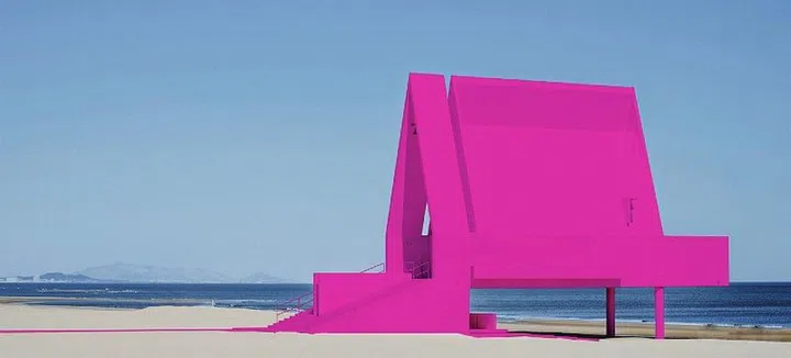 Valentino Pink PP Seoul Wave Art Center