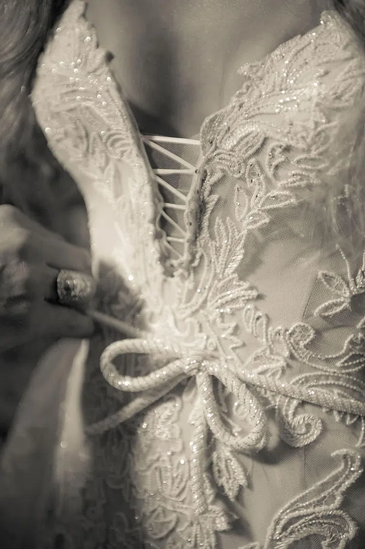 And The Bride Wore... Custom Cavalli Couture