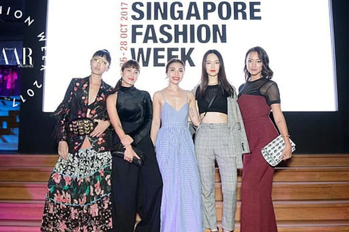 The Best Dressed Attendees At Singapore Fashion Week 2017 | Harper's ...